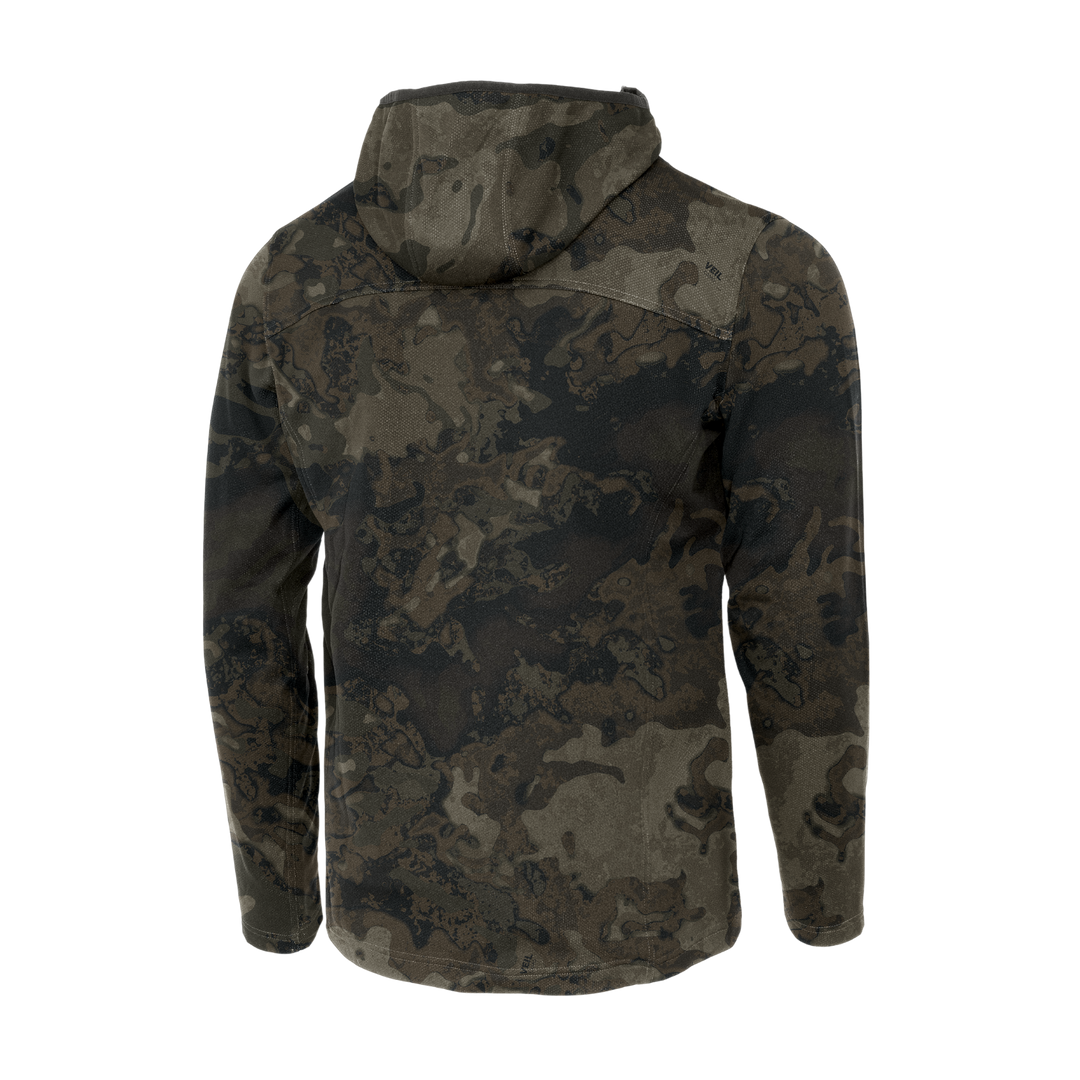 Muddy Men's DV8 Quest Midweight Fleece Quarter-Zip Hoodie