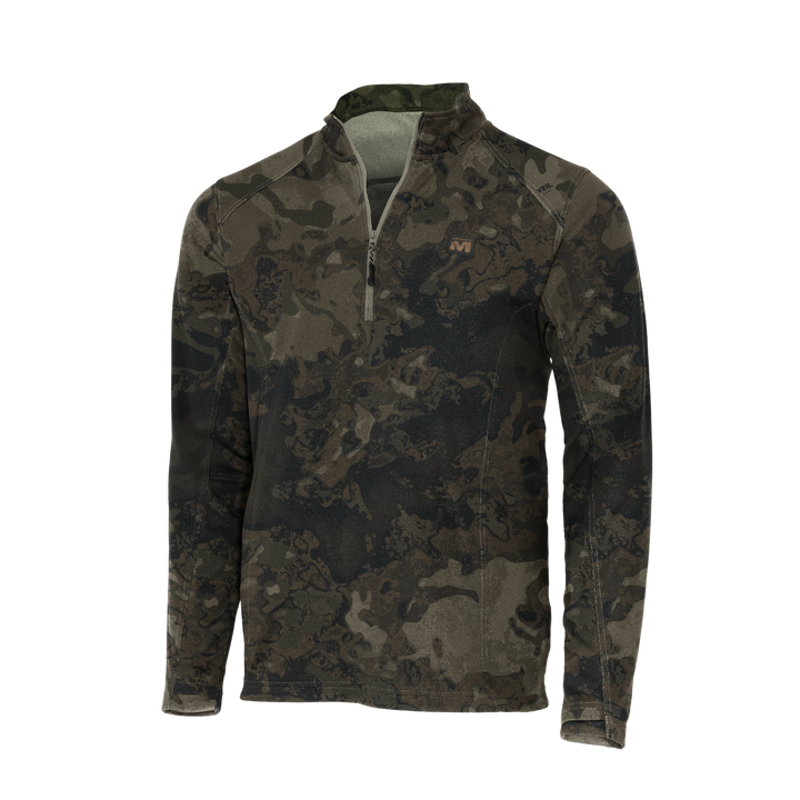 Muddy Men's DV8 Quest Midweight Fleece Quarter Zip