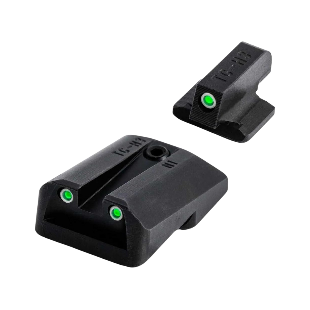 TRUGLO Tritium Pro Day & Night Handgun Sights - Compatible with FN Handguns