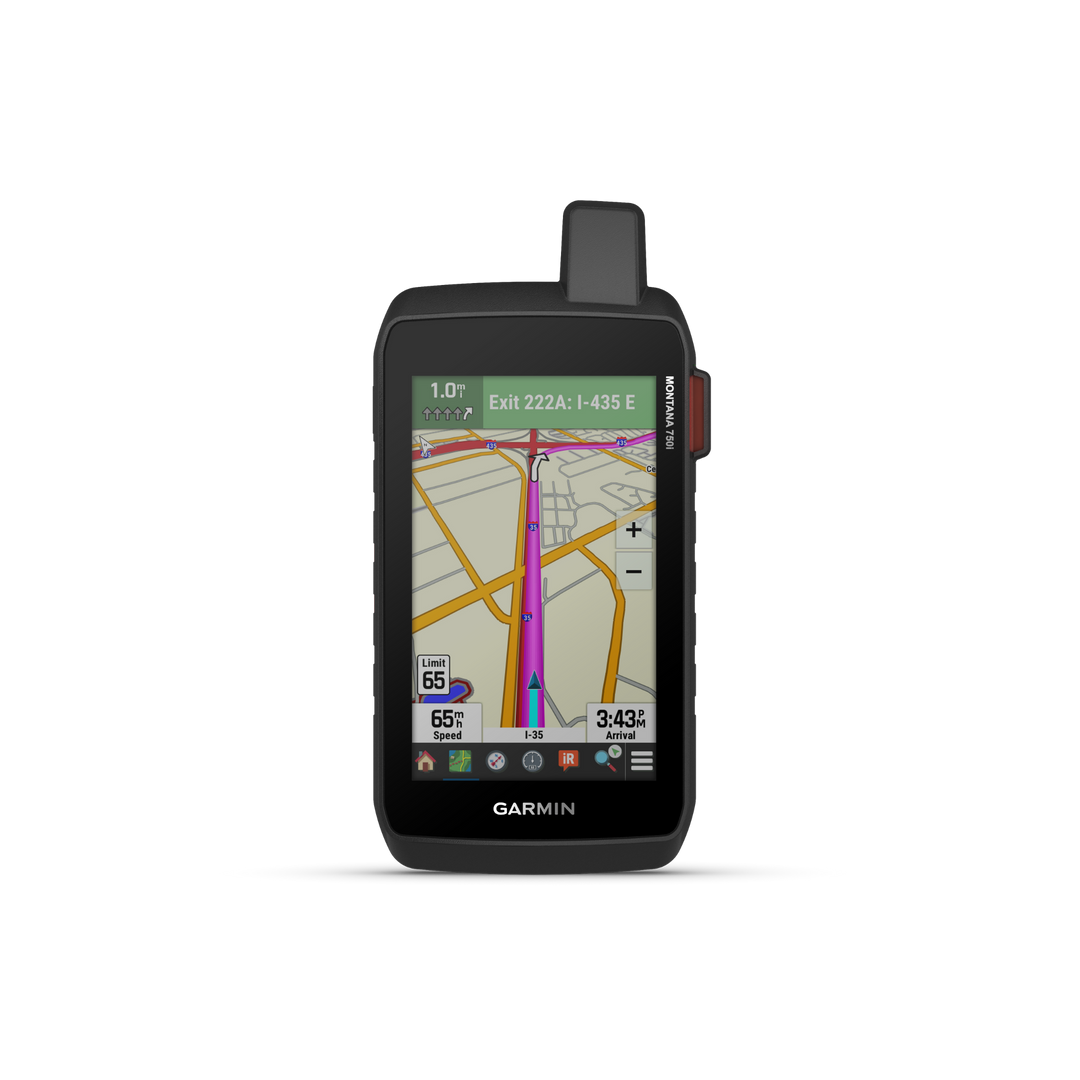 Garmin Montana® 750i Rugged GPS Navigator with inReach® Satellite Technology and 8MP Camera