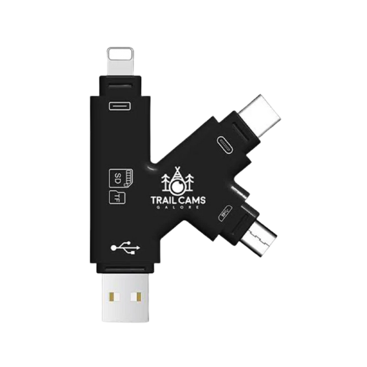 Trail Cams Galore SD Card Reader for Easy Photo Video Viewing