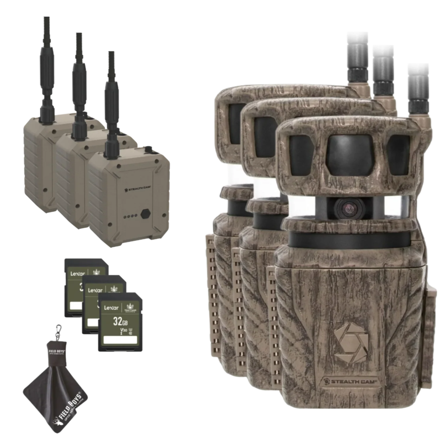 BUY 3 SAVE! REVOLVER 360° CELLULAR TRAIL CAMERA