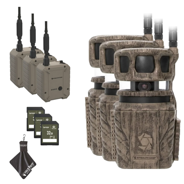 BUY 3 SAVE! REVOLVER 360° CELLULAR TRAIL CAMERA