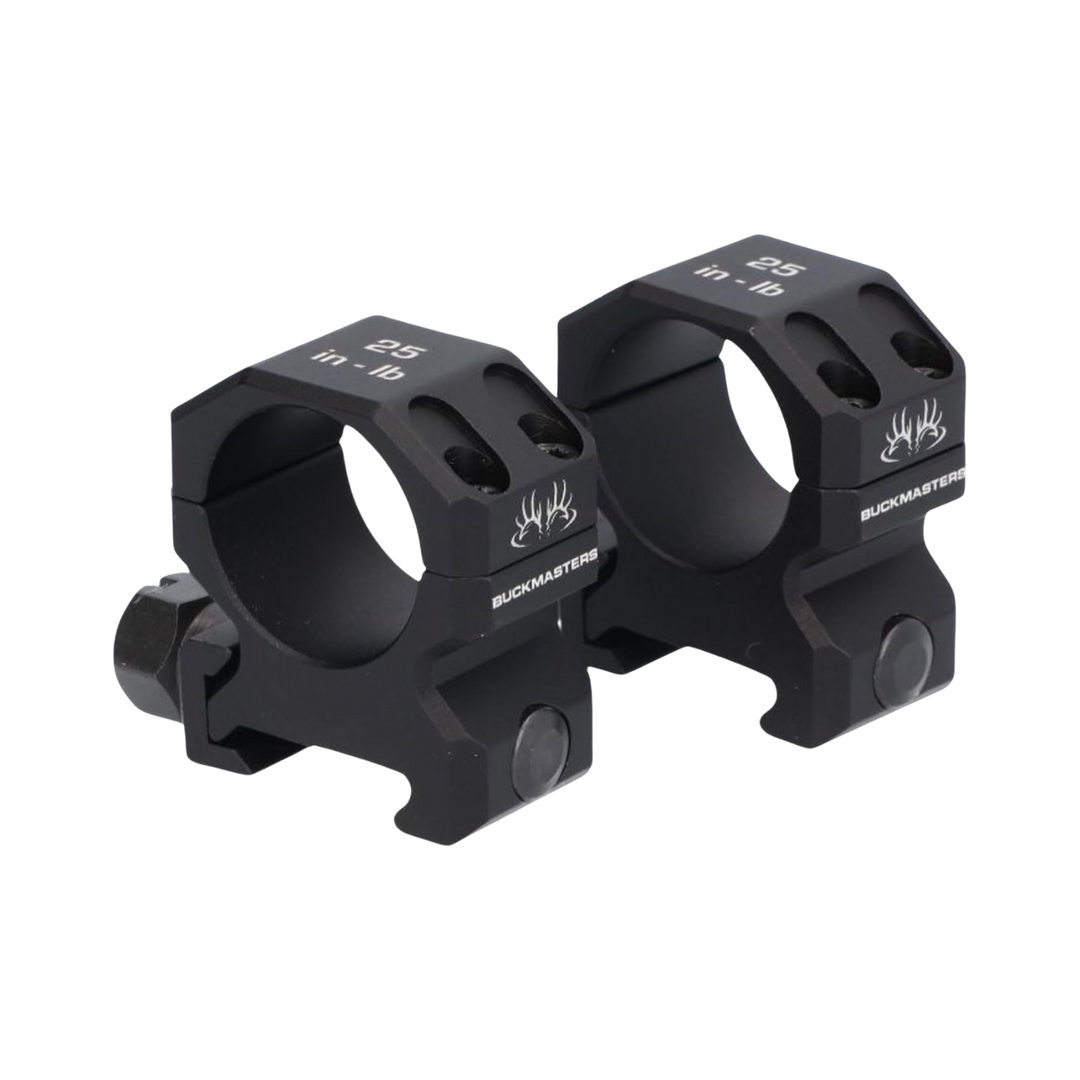 Sig Sauer 1 in Aluminum Durable Lightweight Easy-to-Install Tactical Rifle Scope Ring Set