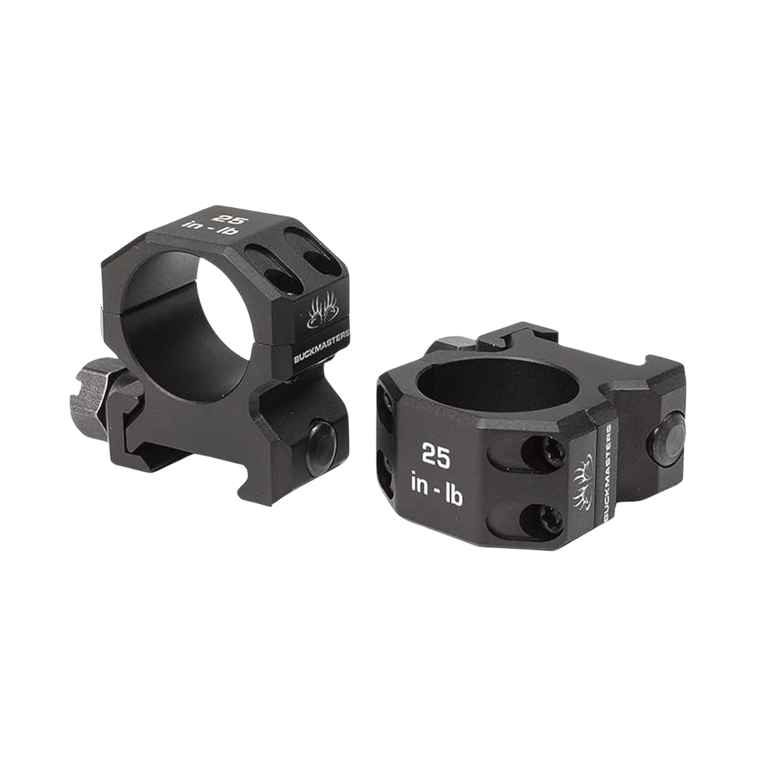 Sig Sauer 1 in Aluminum Durable Lightweight Easy-to-Install Tactical Rifle Scope Ring Set