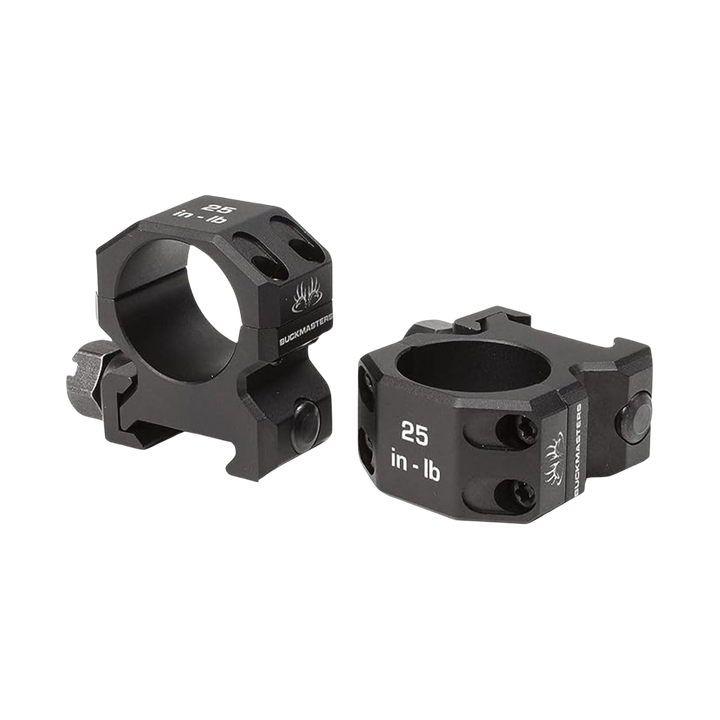 Sig Sauer 1 in Aluminum Durable Lightweight Easy-to-Install Tactical Rifle Scope Ring Set