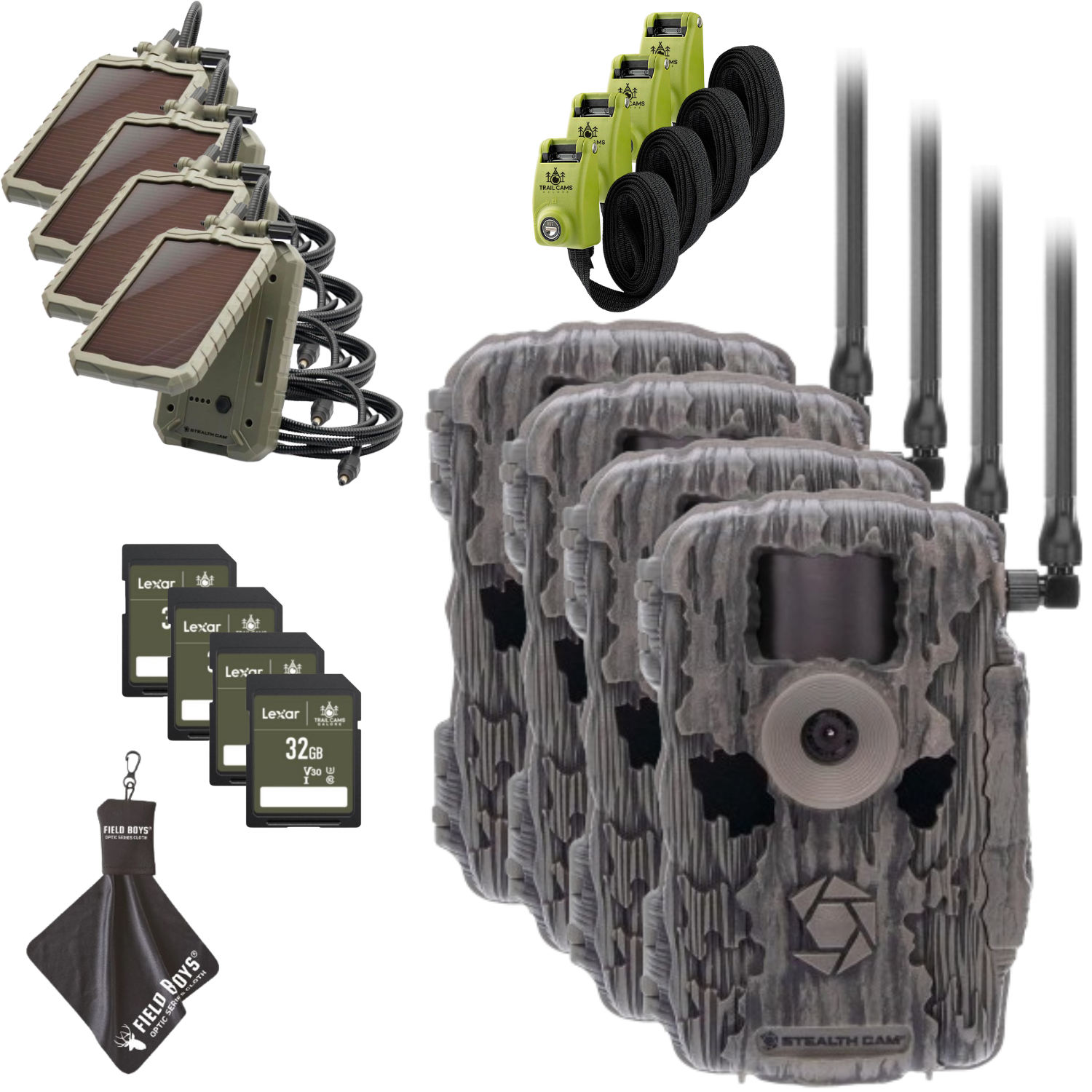 BUY 4 & SAVE! FUSION™ MAX CELLULAR TRAIL CAMERA