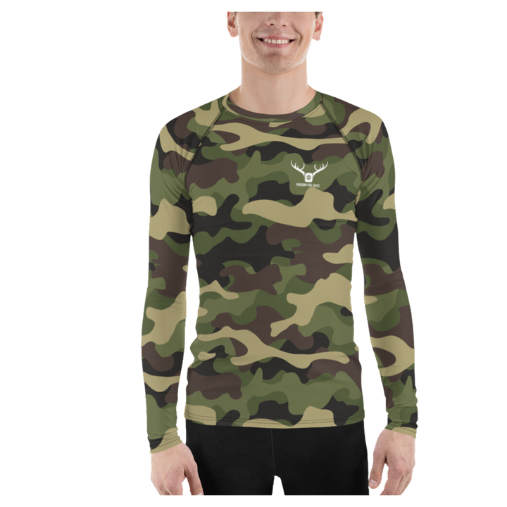 Long Sleeve Men's Camo Style Shirt FreedomUSA Outdoors Edition