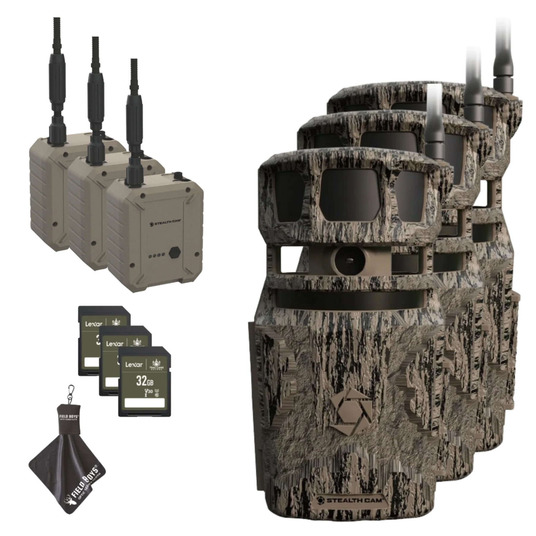 BUY 3 & SAVE! Revolver Pro 360° Cellular Trail Camera