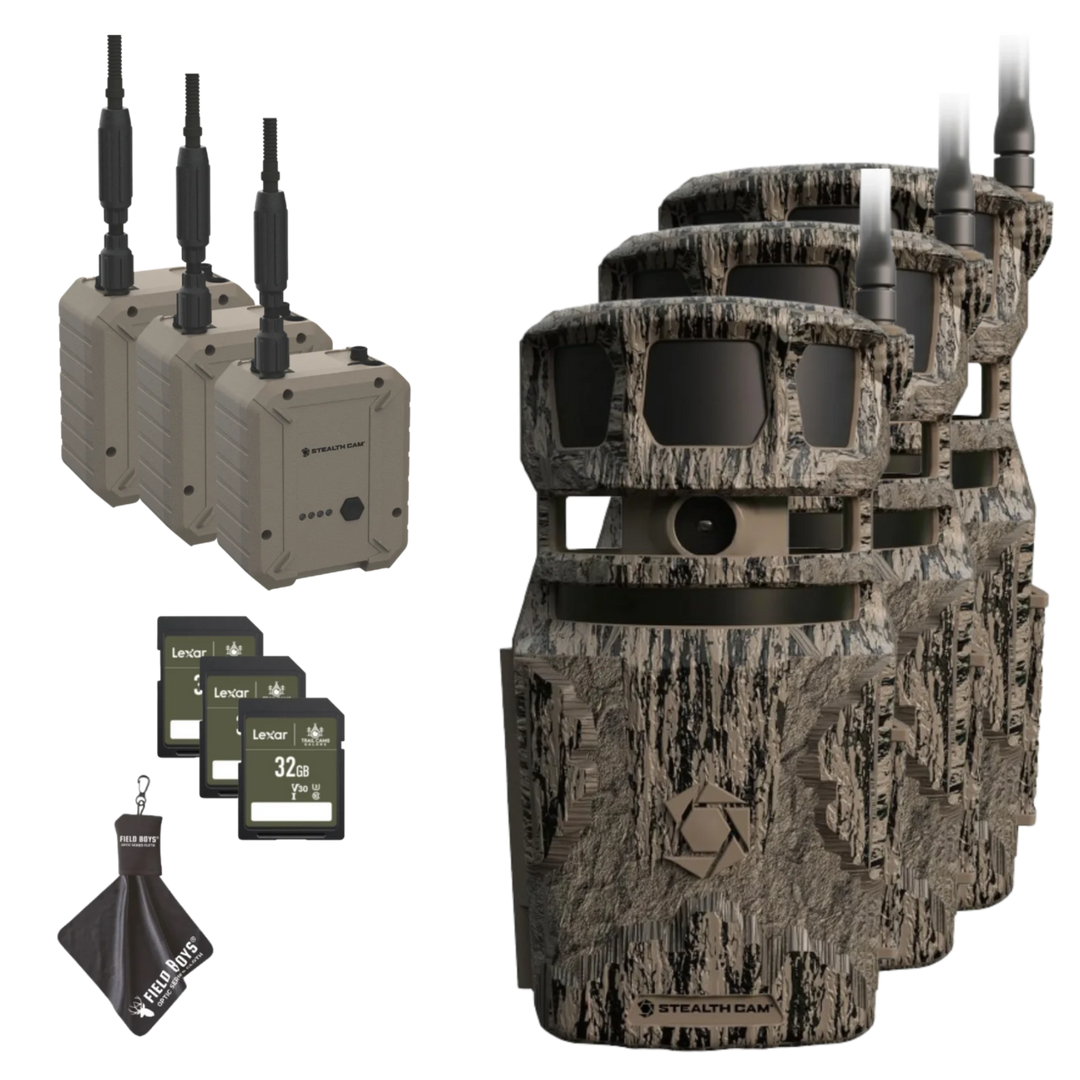 BUY 3 & SAVE! Revolver Pro 360° Cellular Trail Camera