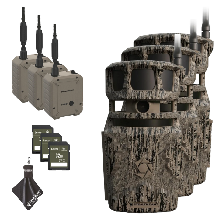 BUY 3 & SAVE! Revolver Pro 360° Cellular Trail Camera