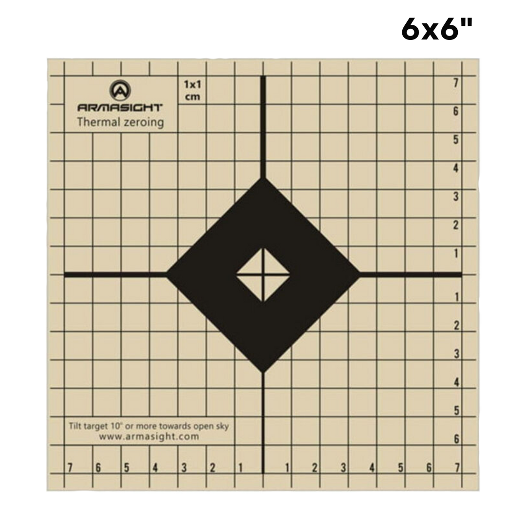 Armasight Thermal Zeroing Target, Pack of 10