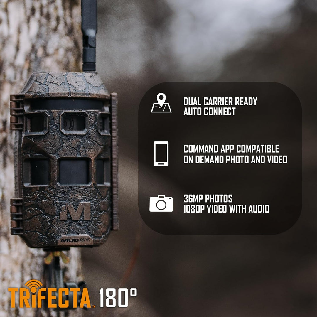 Muddy Trifecta 180 Cellular Trail Camera
