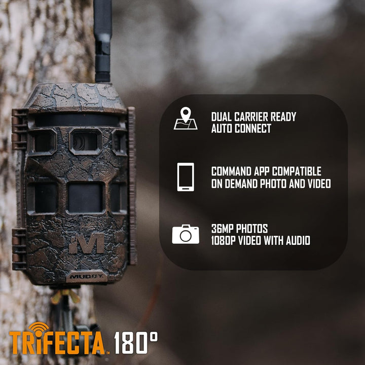 Muddy Trifecta 180 Cellular Trail Camera