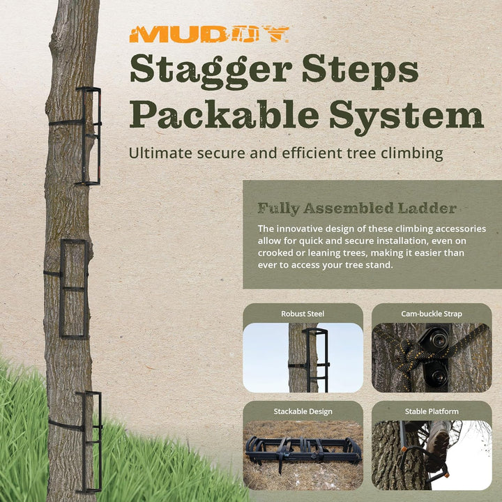 Muddy Stagger Steps - 3 Pack