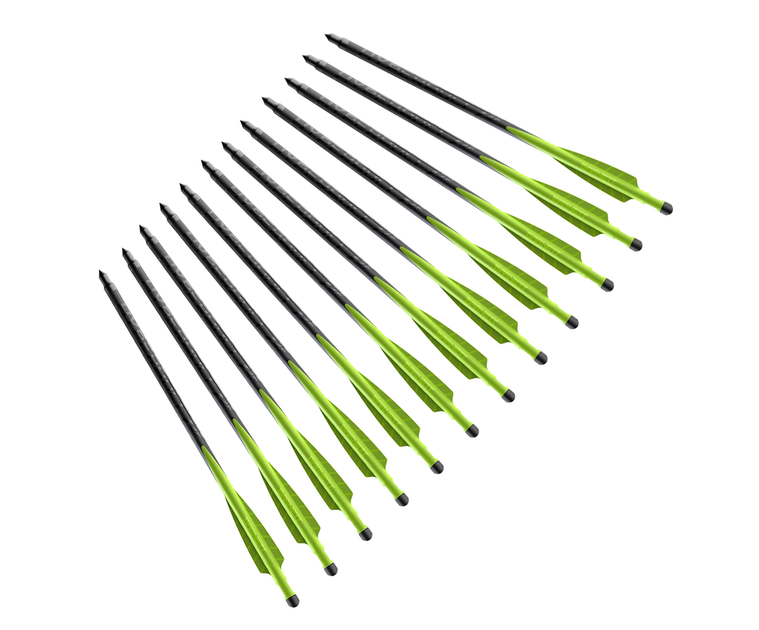Barnett Demun Hyperbolt 7 inch 2 Fletch Bolt- 12 Pack