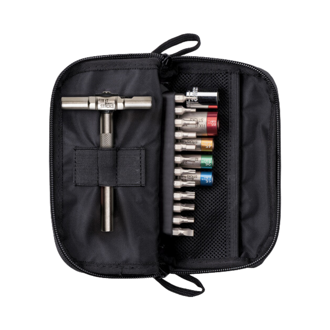 FIX IT STICKS Torque Limiter Kits with Deluxe Case, 65, 45, 25, and 15 Inch lbs Kit