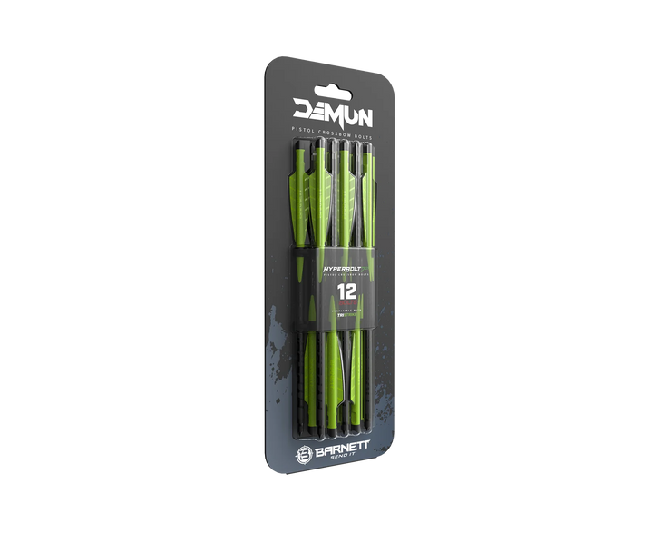 Barnett Demun Hyperbolt 7 inch 2 Fletch Bolt- 12 Pack