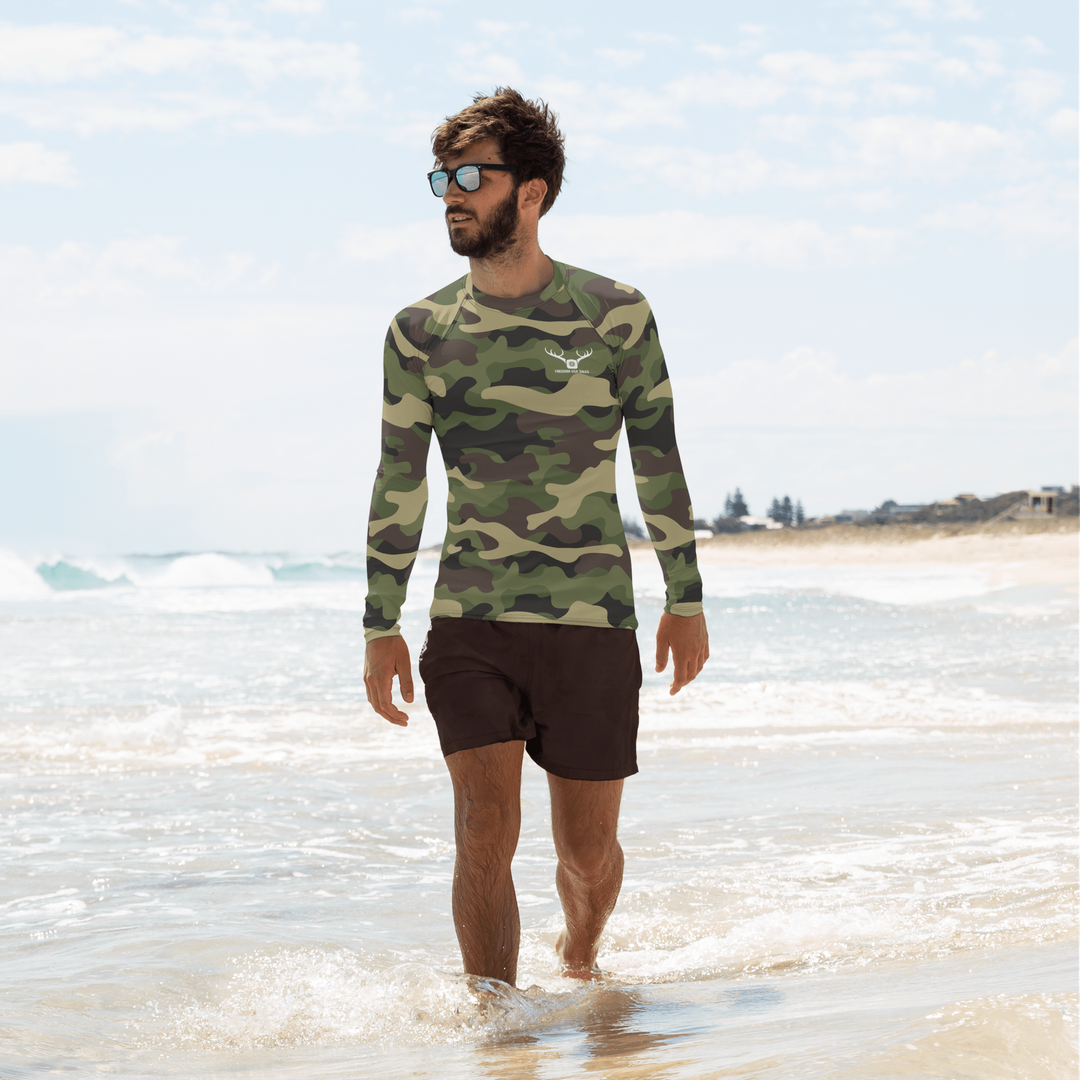 Long Sleeve Men's Camo Style Shirt FreedomUSA Outdoors Edition
