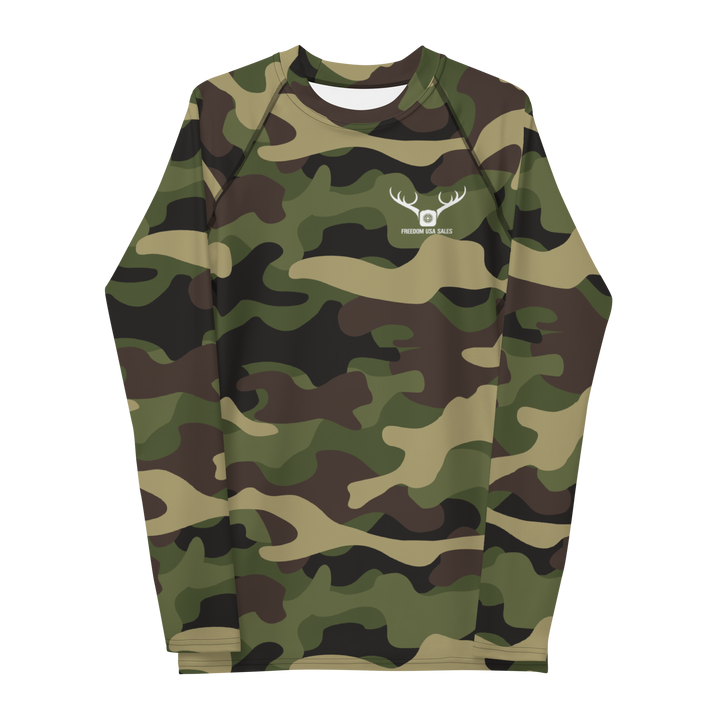 Long Sleeve Men's Camo Style Shirt FreedomUSA Outdoors Edition