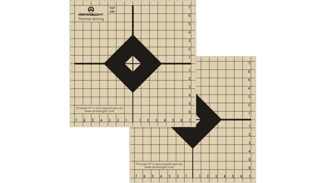 Armasight Thermal Zeroing Target, Pack of 10