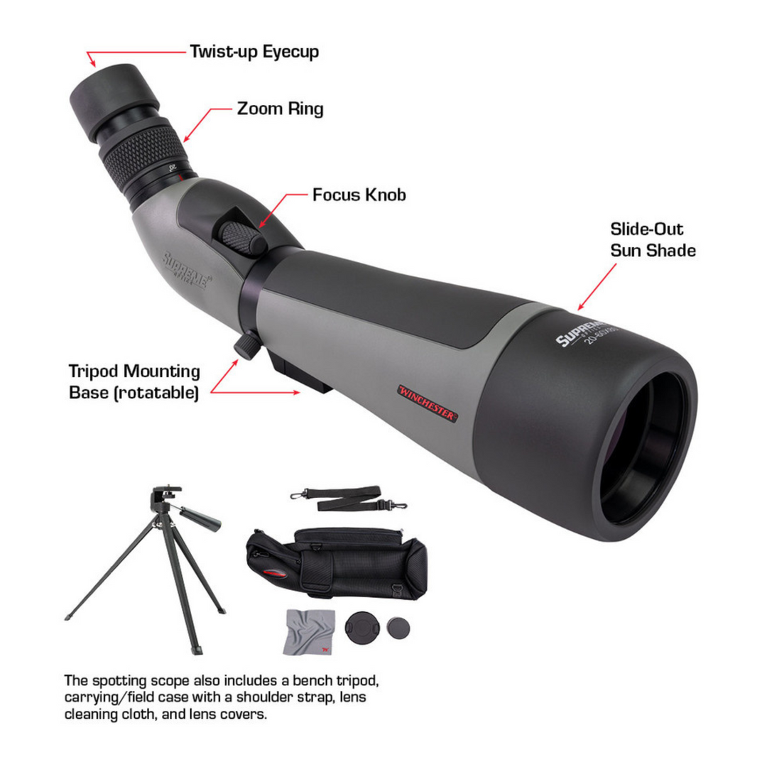 Winchester 20-60x80mm Spotting Scope