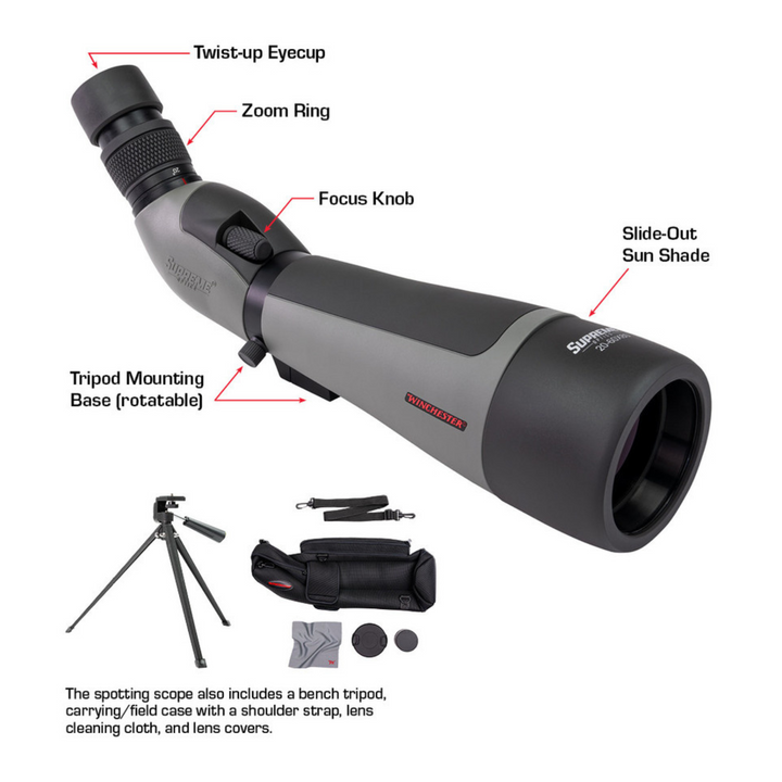 Winchester 20-60x80mm Spotting Scope