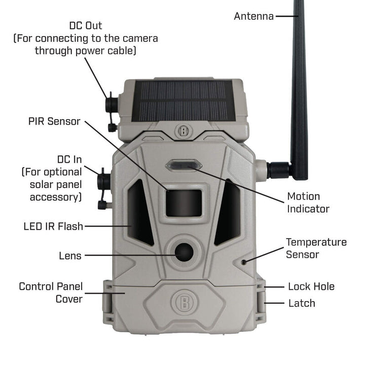 BUSHNELL CELLUCORE™ 20 SOLAR CELLULAR TRAIL CAMERA