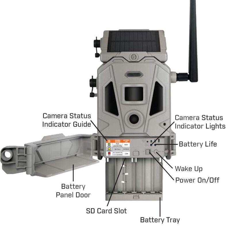 BUSHNELL CELLUCORE™ 20 SOLAR CELLULAR TRAIL CAMERA