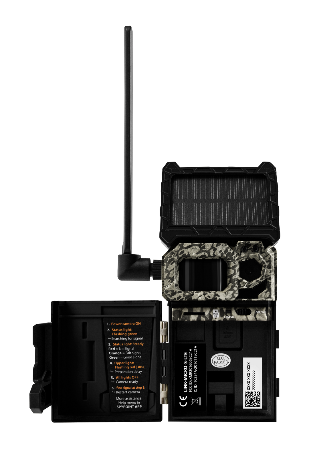 SPYPOINT LINK-MICRO-S-LTE Solar Cellular Trail Camera with FREE Security Box, Micro SD card, LIT-10 battery - Freedom USA Sales