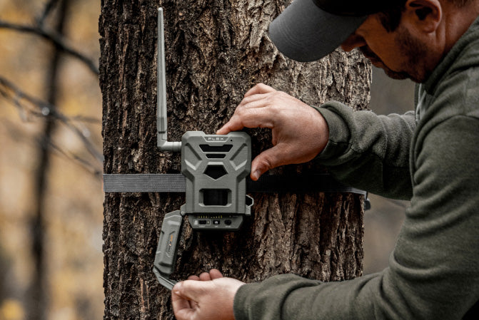 Spypoint Flex Trail Camera Bundle Installed