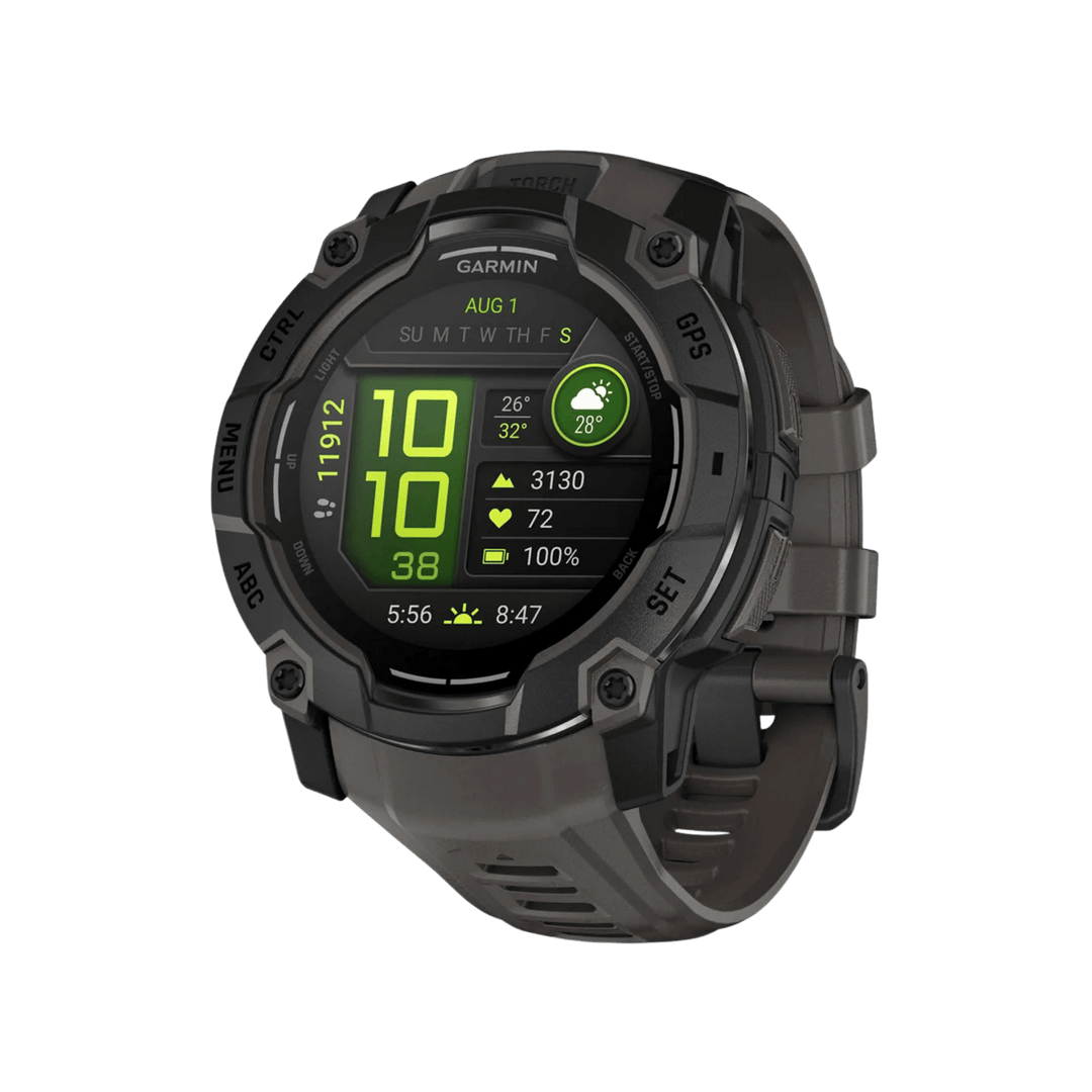 Garmin Instinct® 3 Smartwatch - Bundle with Free Charging Accessories