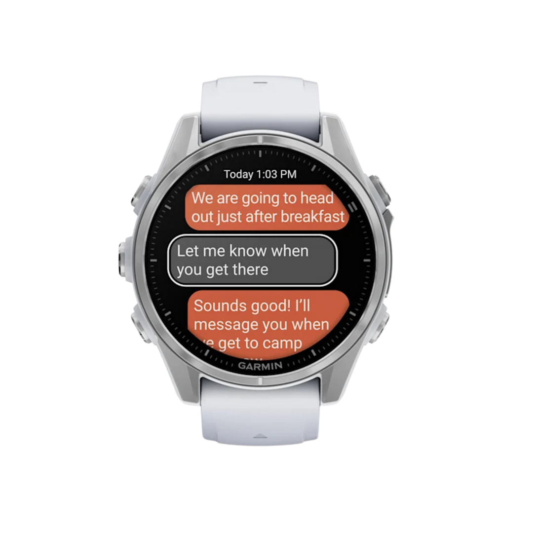 Garmin fēnix® 8 Smartwatch - Bundle with Free Charging Accessories