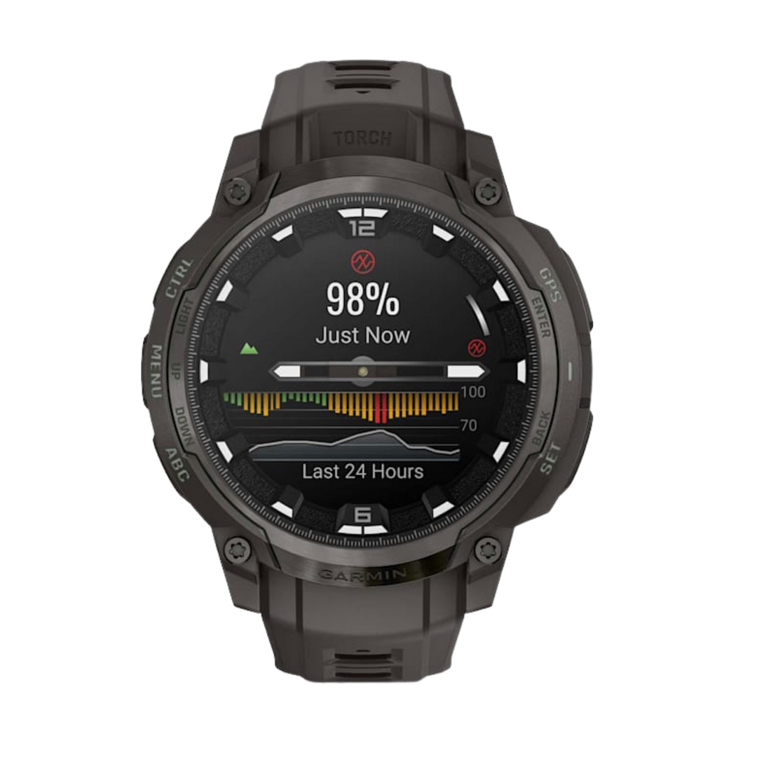 Garmin Instinct® Crossover Smartwatch - Bundle with Free Charging Accessories