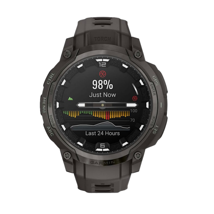 Garmin Instinct® Crossover Smartwatch - Bundle with Free Charging Accessories