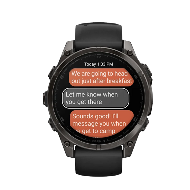 Garmin fēnix® 8 Smartwatch - Bundle with Free Charging Accessories