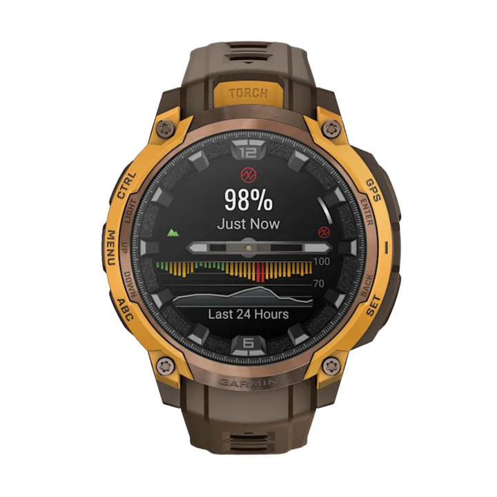 Garmin Instinct® Crossover Smartwatch - Bundle with Free Charging Accessories