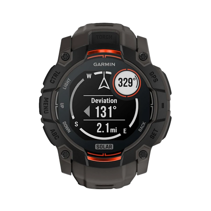 Garmin Instinct® 3 Smartwatch - Bundle with Free Charging Accessories