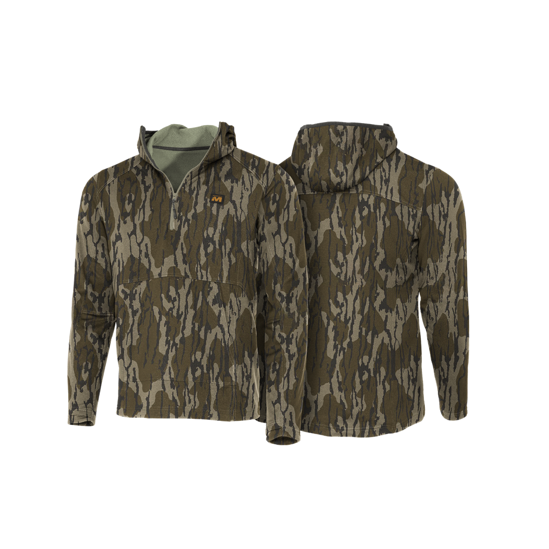 Muddy Men's DV8 Quest Midweight Fleece Quarter-Zip Hoodie