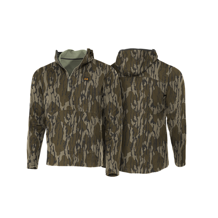 Muddy Men's DV8 Quest Midweight Fleece Quarter-Zip Hoodie