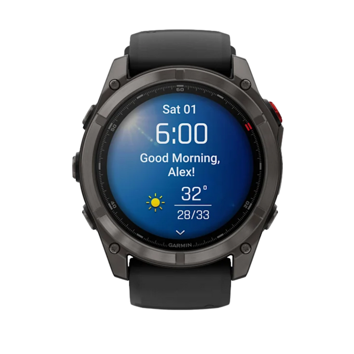 Garmin fēnix® 8 Smartwatch - Bundle with Free Charging Accessories