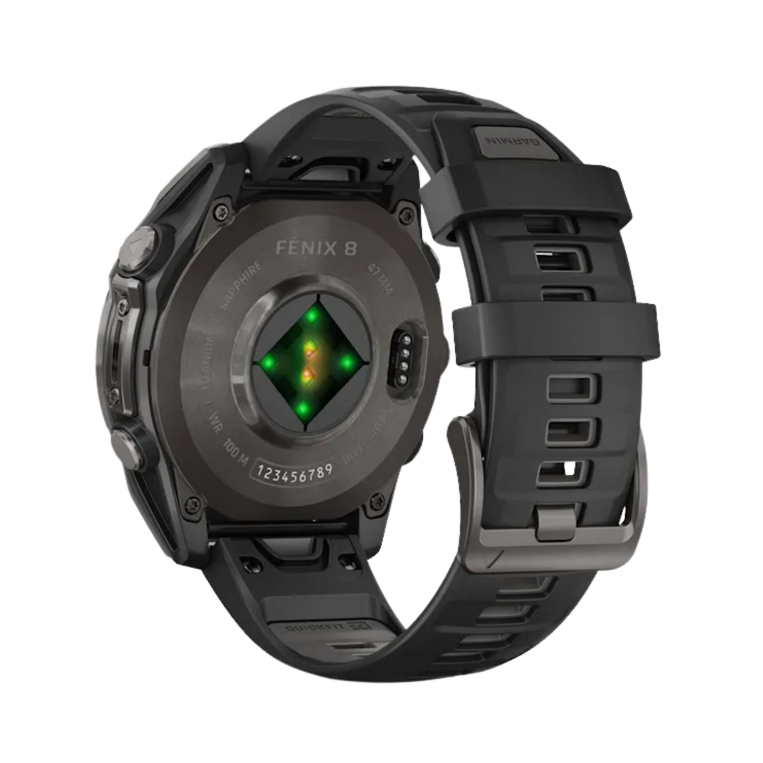 Garmin fēnix® 8 Smartwatch - Bundle with Free Charging Accessories
