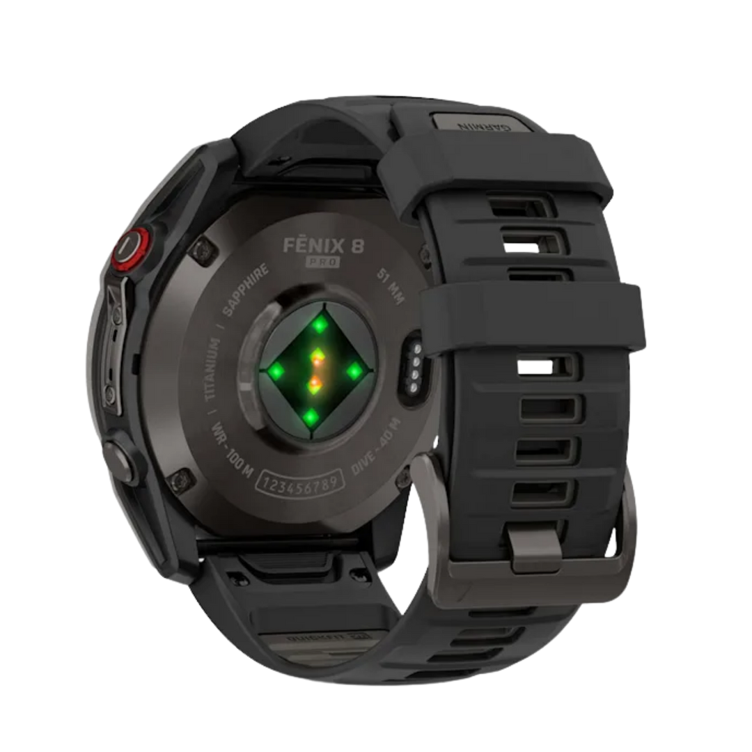 Garmin fēnix® 8 Smartwatch - Bundle with Free Charging Accessories