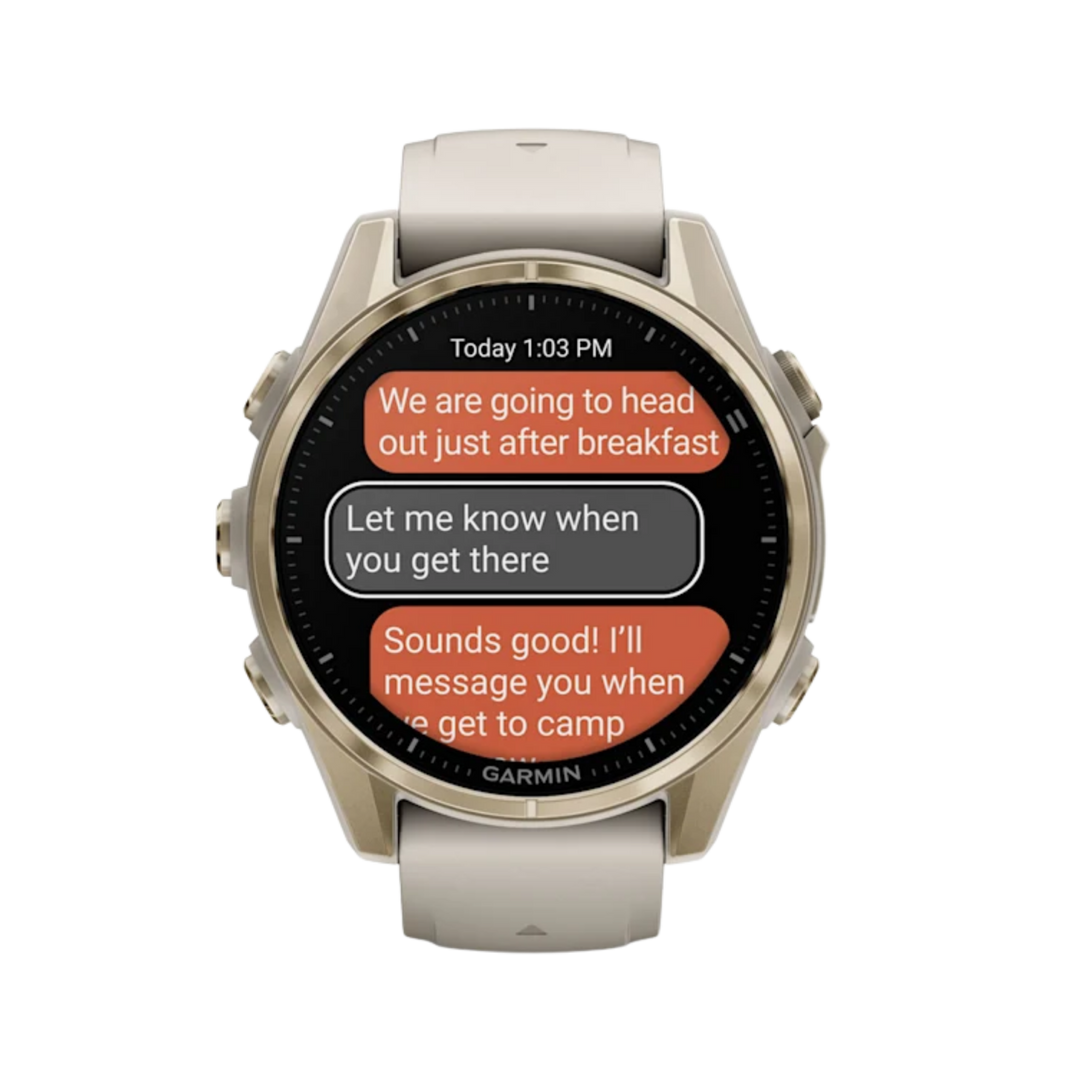 Garmin fēnix® 8 Smartwatch - Bundle with Free Charging Accessories