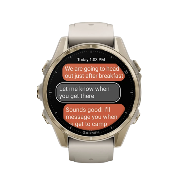 Garmin fēnix® 8 Smartwatch - Bundle with Free Charging Accessories