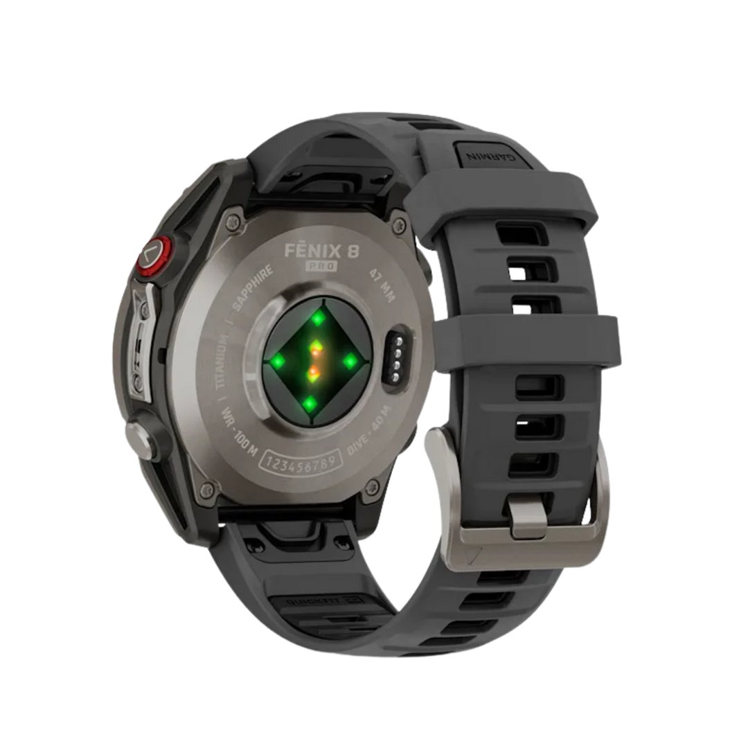 Garmin fēnix® 8 Smartwatch - Bundle with Free Charging Accessories