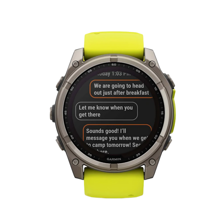 Garmin fēnix® 8 Smartwatch - Bundle with Free Charging Accessories