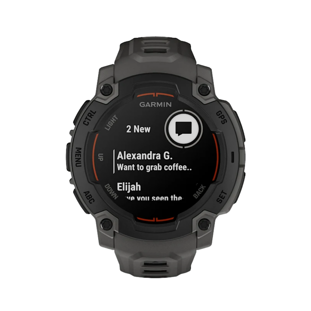 Garmin Instinct® 3 Smartwatch - Bundle with Free Charging Accessories