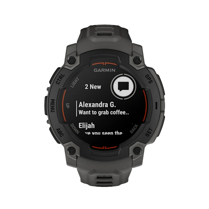 Garmin Instinct® 3 Smartwatch - Bundle with Free Charging Accessories