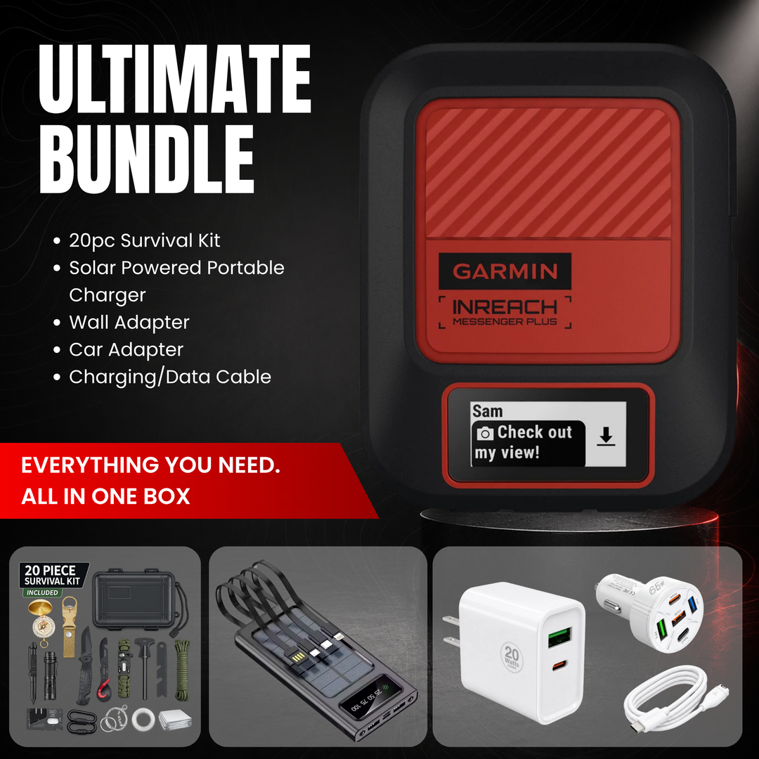 Garmin inReach® Messenger Satellite Communicator - Ultimate Bundle